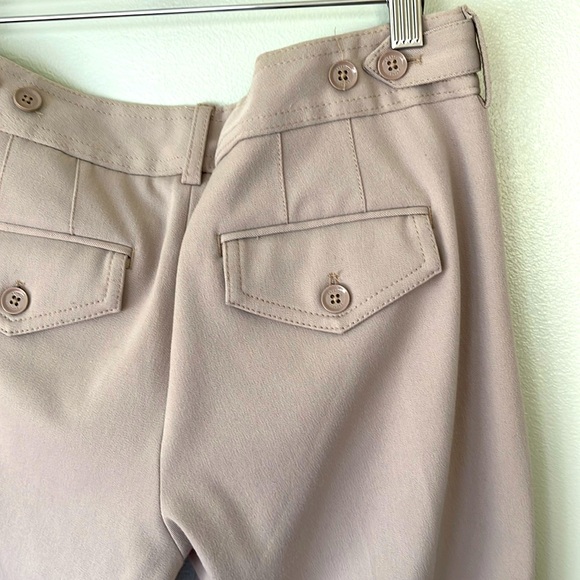 Exspress Columnist Bootcut Stone Color Pants - Picture 4 of 11